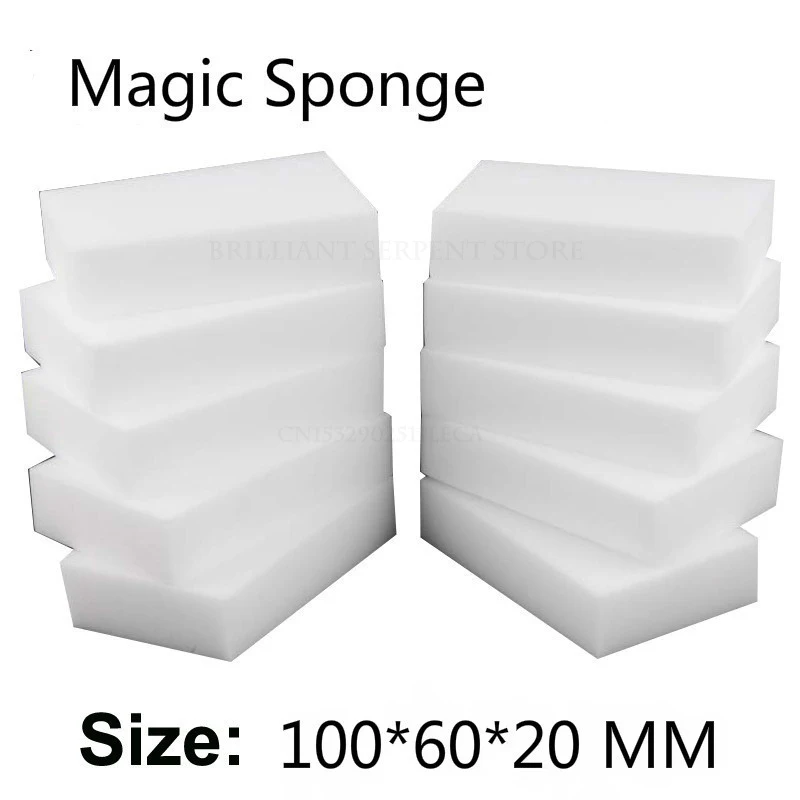 

Melamine Sponge Magic Sponge Eraser Melamine Cleaner for Kitchen Office Bathroom Nano Cleaning Sponges 10x6x2cm