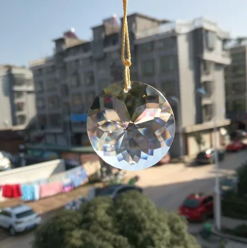 18 шт./лот бесплатные кольца диаметр 35 мм стеклянные хрустальные капли K9 украшение