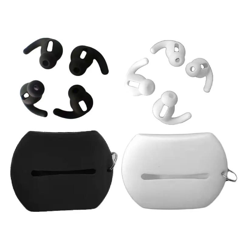 1 комплект Противоскользящих силиконовых вставок в уши для наушников Hua wei Freebuds