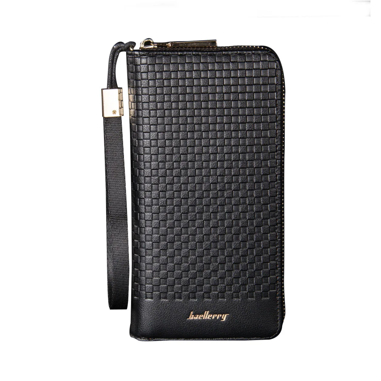 

Casual new men's wallet long zipper clutch bag retro large-capacity clutch bag mobile phone bag card bag Christmas gift wallet