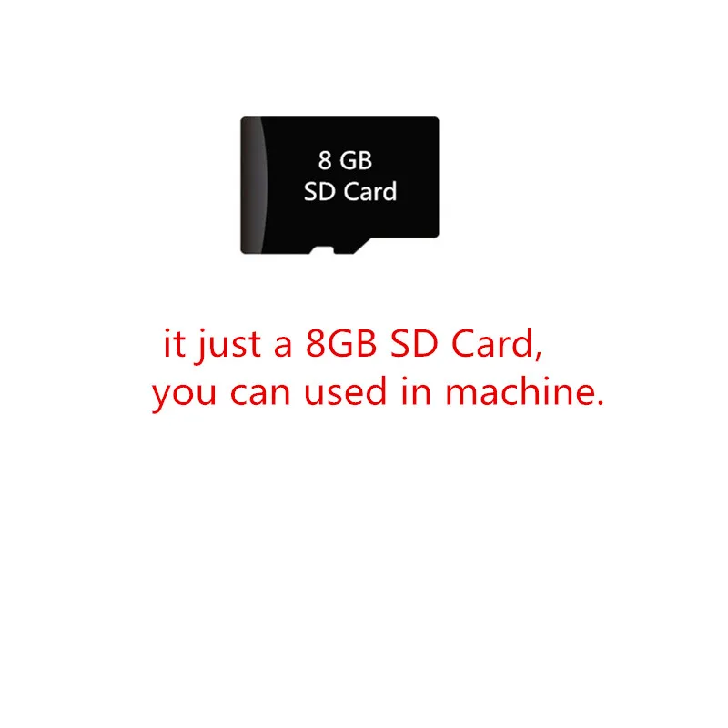 8gb card Bluetooth Авто Радио стерео радио FM Aux вход приемник SD USB JSD-520 12 В в тире 1 din MP3 мультимедийный плеер - Цвет: 8gb card