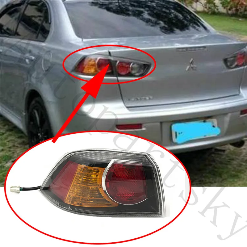 Задний фонарь с левой стороны водителя для Mitsubishi Lancer/Sedan 09 15 2009 2015 Часть #8330A621 MI2804103