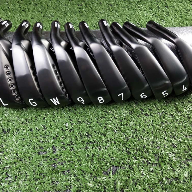 Клюшки для гольфа 113 XF GEN2 утюги черный Гольф кованый железный 3 Г набор из 9 штук R / S