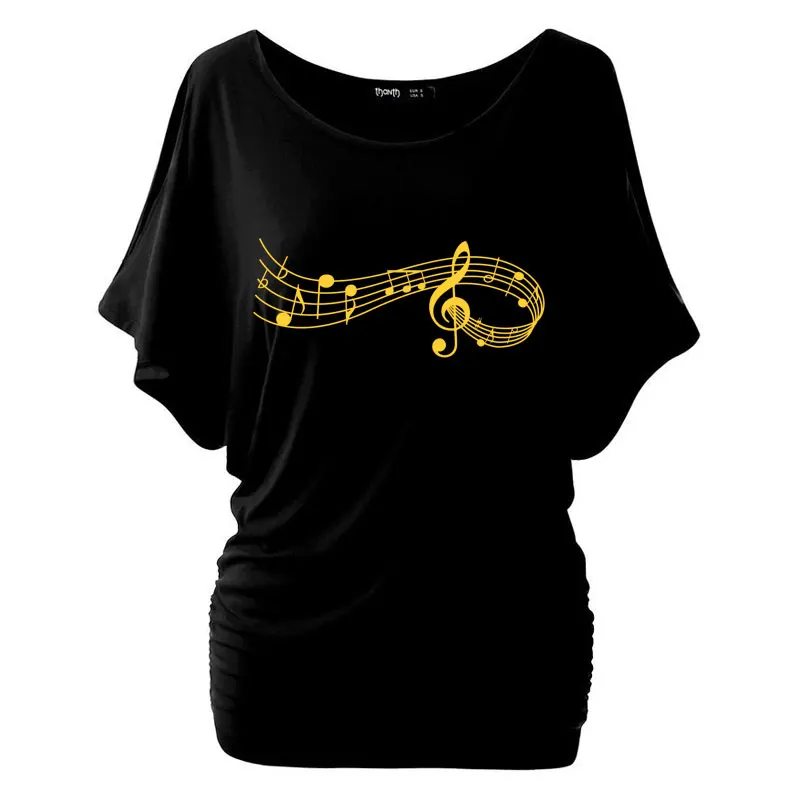 Чехол для телефона Muse Sound Notes Melody T Shirt женские рубашки летние топы музыкальные