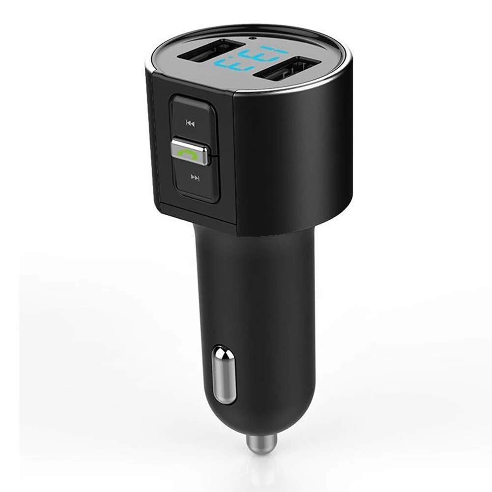 

Car FM Transmitter Car Bluetooth FM Transmitter MP3 Player Radio Adapter Kit 2.1A Dual USB Fast Charger Car Accessories