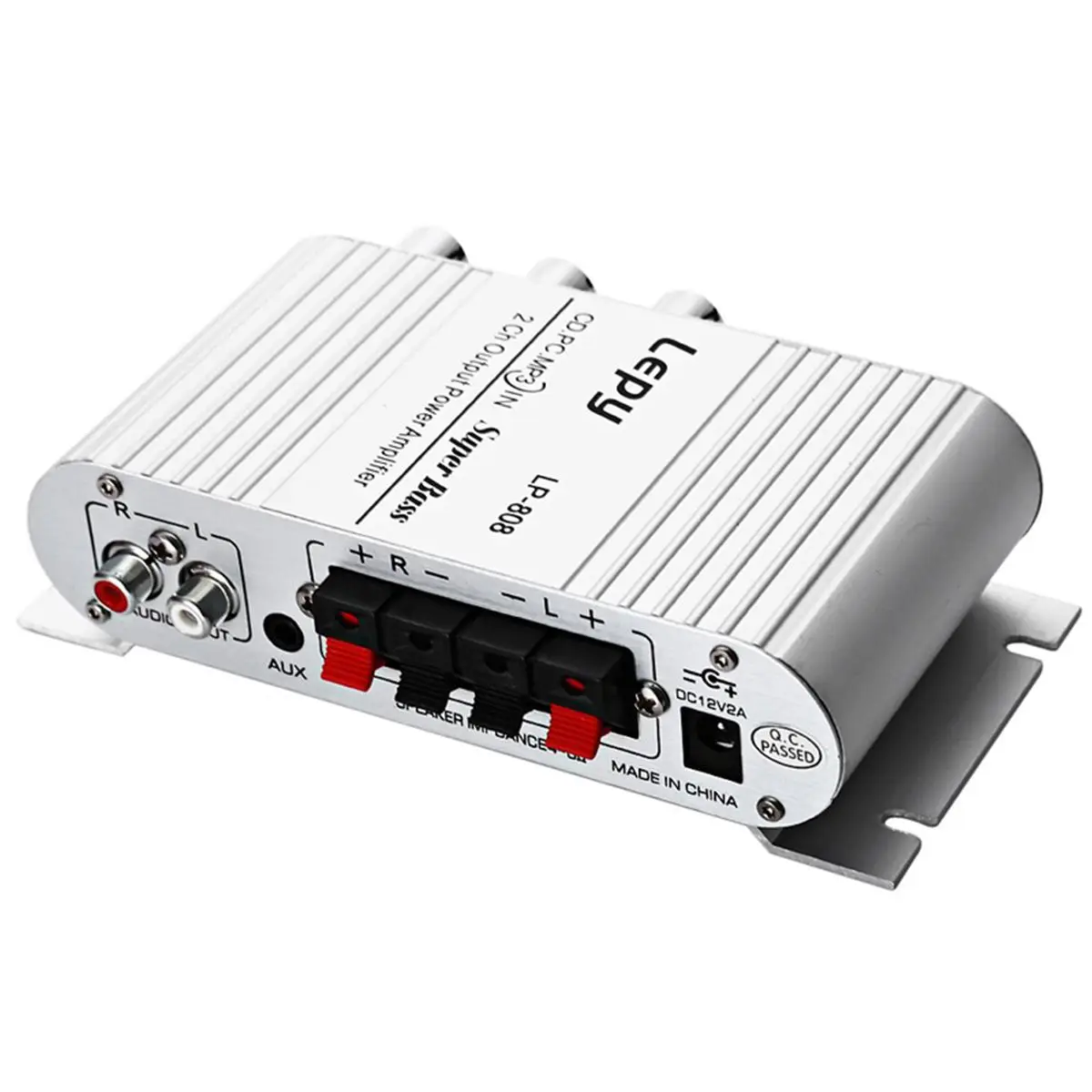 Усилитель Lepy LP-808 Mini Power HiFi стерео для автомобильного двигателя и велосипеда