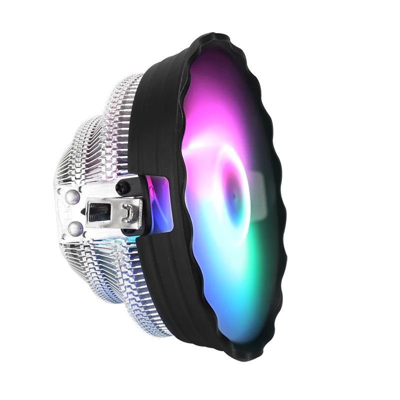 Кулер для процессора SAMA 120 мм Цветной RGB 3 Pin Intel LGA 1151 1155 1156 775 AMD AM2 AM3 AM4