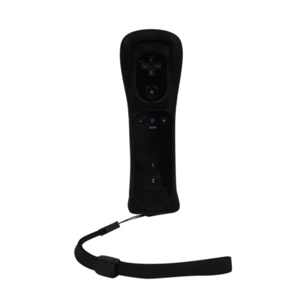 Беспроводной пульт дистанционного управления для wii Встроенный motion Plus геймпад с силиконовым корпусом датчик движения