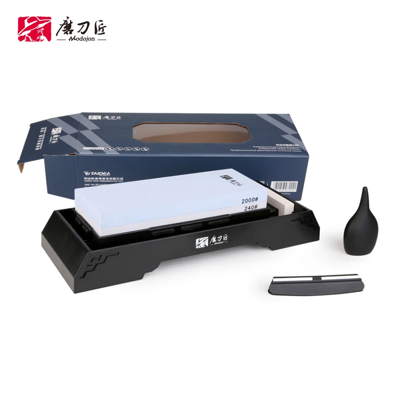 Точилка для кухонных ножей двусторонняя сеточная точилка точильный камень