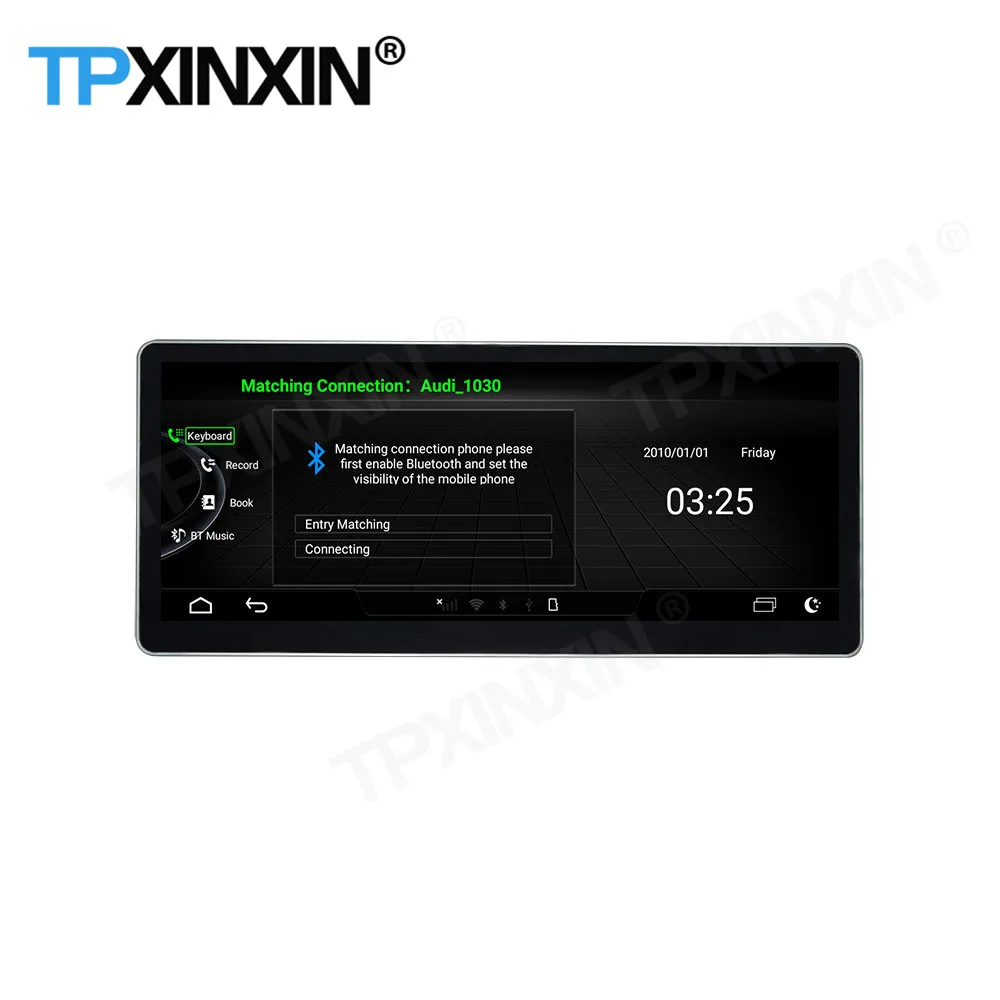 구매 아우디 A4L 2017 GPS 플레이어 내비게이션 오디오 헤드 유닛, 무선 화면 무선 레코더 수신기 안드로이드와 자동차 라디오 스테레오