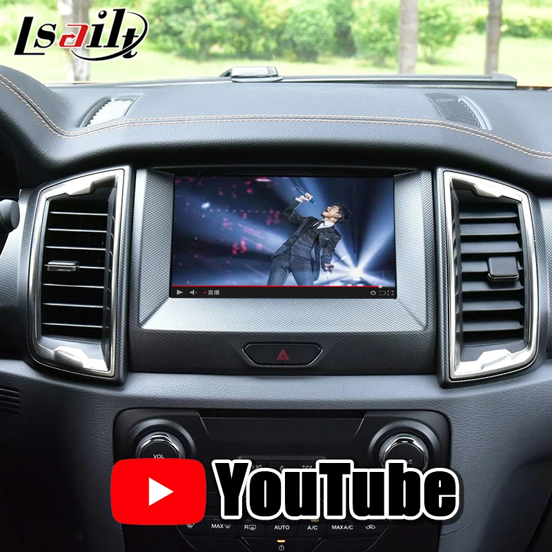 Интерфейс Lsailt CarPlay и Android для Ford Edge SYNC3 2016 18 мультимедийный видеоинтерфейс с