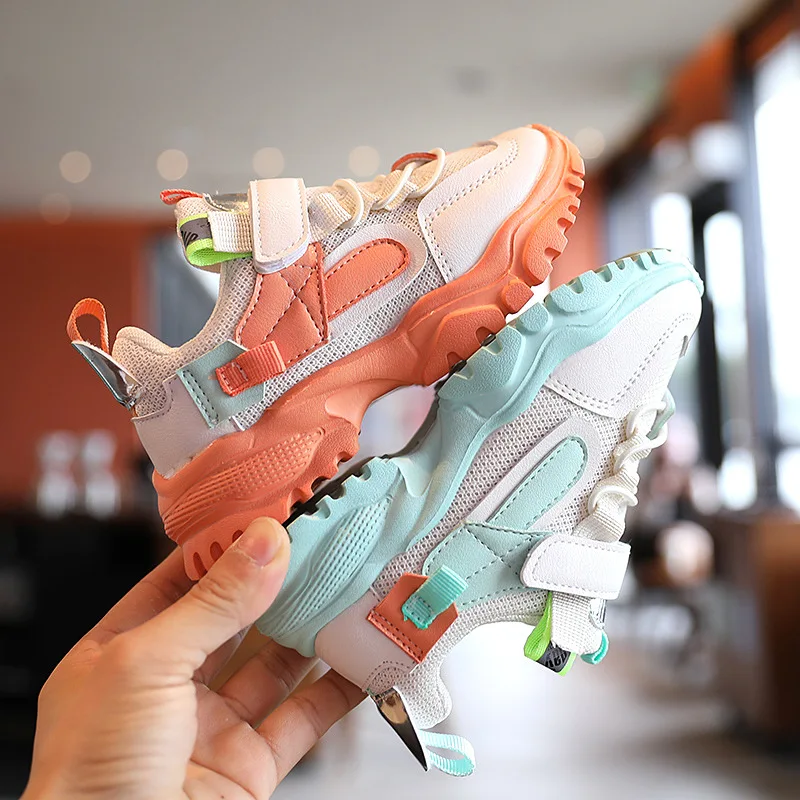 

Kid Running Sneakers Summer Child Sport Shoes Tenis Infantil Boy Girl Basket Footwear Mesh Breathable Toddler Baby Casual Shoes