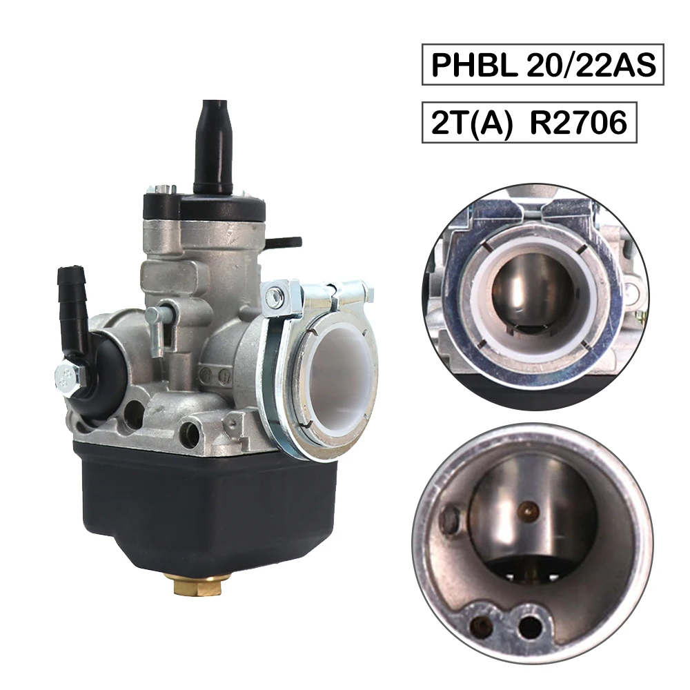 Карбюратор ZSDTRP Dellorto PHBL 20AS/22AS 2T(A) R2706/R2707 КАРБЮРАТОР как садовый с ручным воздухом |