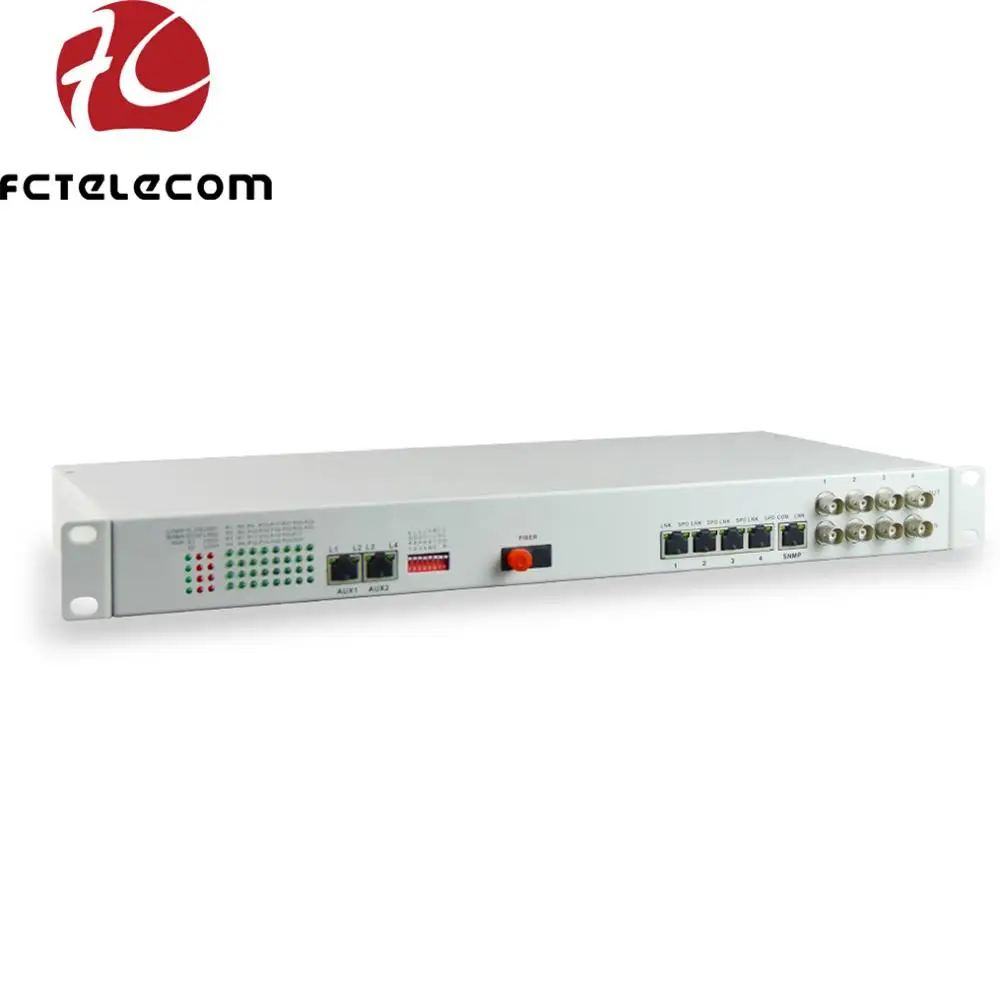 

Manufacturing officially certified best quality 4eth 4e1 30 channel voice over fiber optic equipment