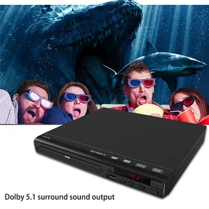 hd 1080p with av cable media dvd player for tv music 5 1 surround sound entertainment usb compatible all region free home movie free global shipping