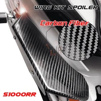 motorcycle accessories fairing panel cover case downforce spoilers for bmw s1000rr 2010 2018 hp4 carbon fiber
