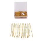 Цепочка бусин Монтессори 1000 Втконтейнер, золотые математические материалы для обучения детей, оборудование для раннего развития