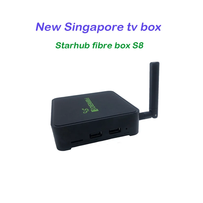 Новая популярная телевизионная приставка S8 из оптоволокна для сингапурских