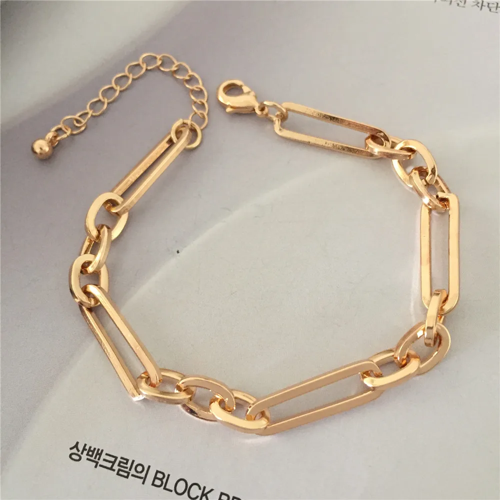 Новый Великолепный прямоугольный соединенный браслет для женщин и девушек