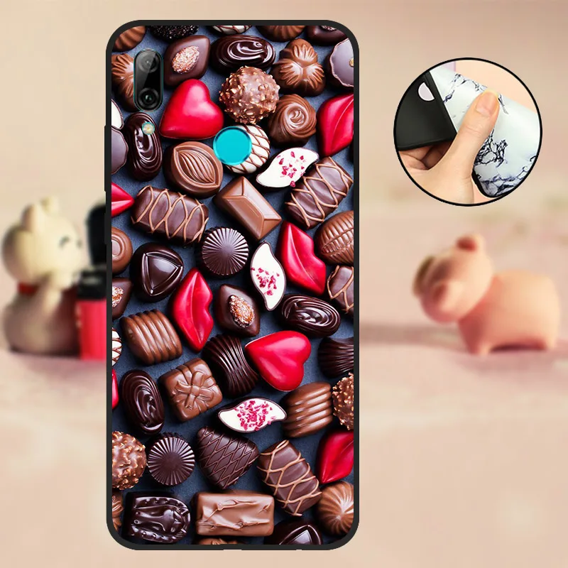 T253 P Smart Coque для huawei PSmart чехол силиконовый черный ТПУ 6," для huawei P Smart Чехол для мобильного телефона мягкий - Цвет: T253