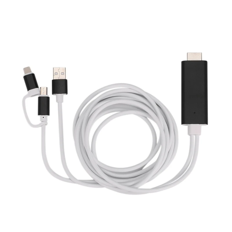 HDMI адаптер для IPhone/Android 1 8 м освещение к экран мобильного телефона