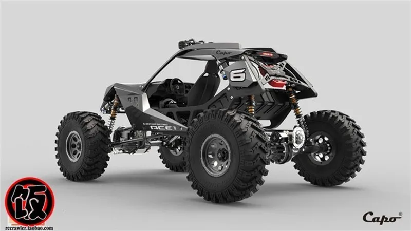 Капо ACE1 Рок Гусеничный 1/10 Радиоуправляемый автомобиль 2,4G 4CH 4WD сканеры 4x4 вождение автомобиля скалолазание автомобиля моделирование скалолазание производительность