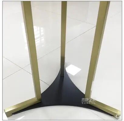 

Italian minimalism, round marble corners, stainless steel sofas, double colors, living room sofas.