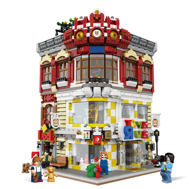 5491pcs DHL XINGBAO 01006, китайские строительные игрушки, набор игрушек и книжных магазинов, строительные блоки, сборные наборы, детские рождественские игрушки, подарок - Цвет: 5491pcs