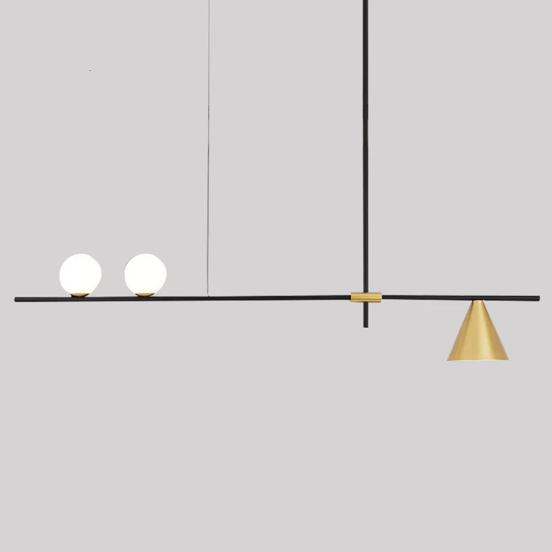 Современный светодиодный металлический подвесной светильник из кованого железа