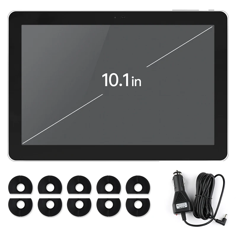 10 1 дюймов Android 7 0 Автомобильный подголовник монитор 4G Wifi Usb/Sd/Hdmi/Ir/Fm Передняя