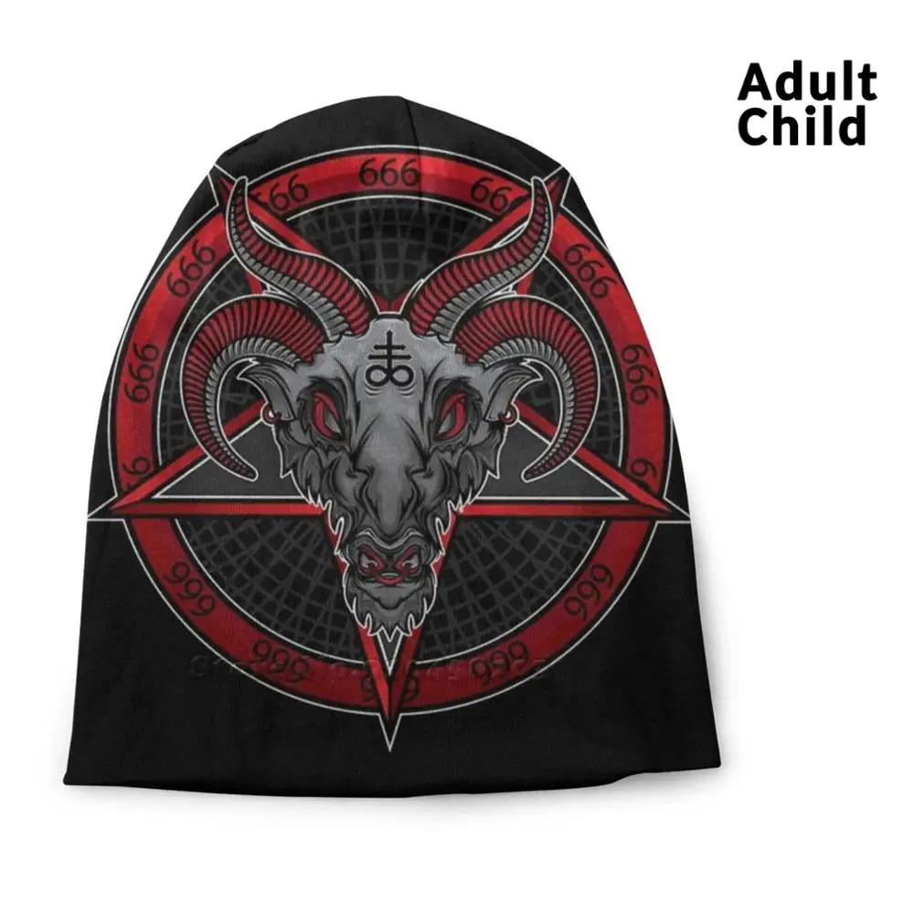 

Baphomet On Pentagram Hip Hop Head Caps Beanies Beanie Hats Baphomet Satan Devil Occult Goat Pentagram 666 Demon Satanic Metal
