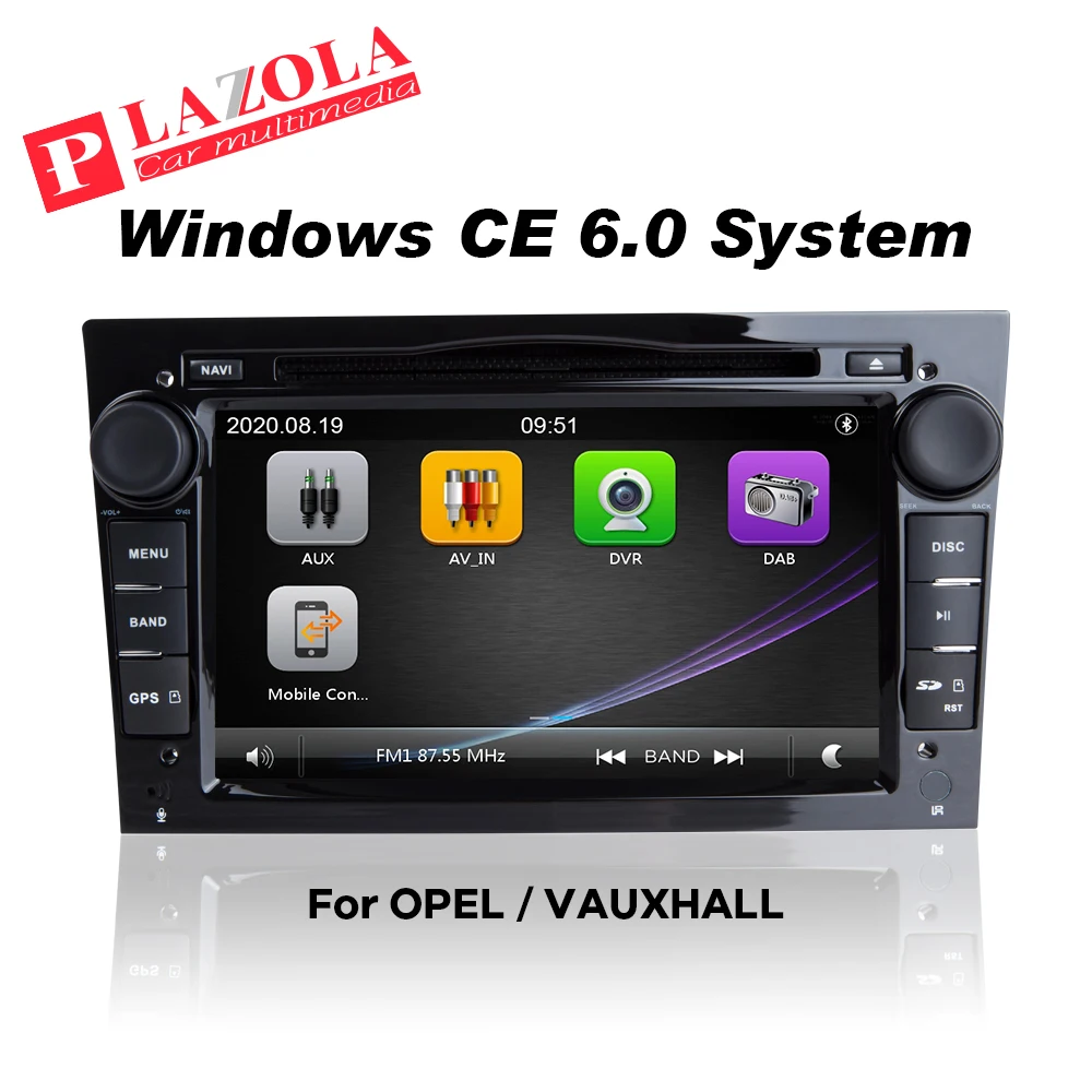 

7inch Car Stereo DVD Radio Player Navigation GPS For OPEL VAUXHALL Astra Antara Corsa Vectra Vivaro Zafira Bluetooth Audio WINCE