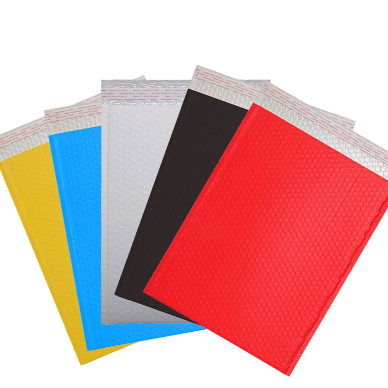 

[4Y4A] 200pcs/Lot Custom LOGO White Foam Envelope Bag Different Specifications Mailers Padded Shipping Envelope With Bubble