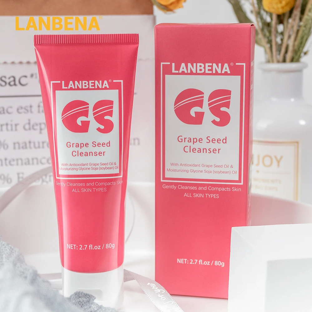 Очищающее Средство LANBENA с витамином Е пена для лица питательное глубокое