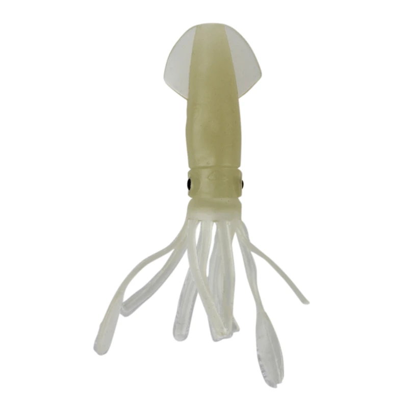 1 большой 4 3 '➲ Рыбалка Осьминог светящаяся наживка-кальмар крючок для