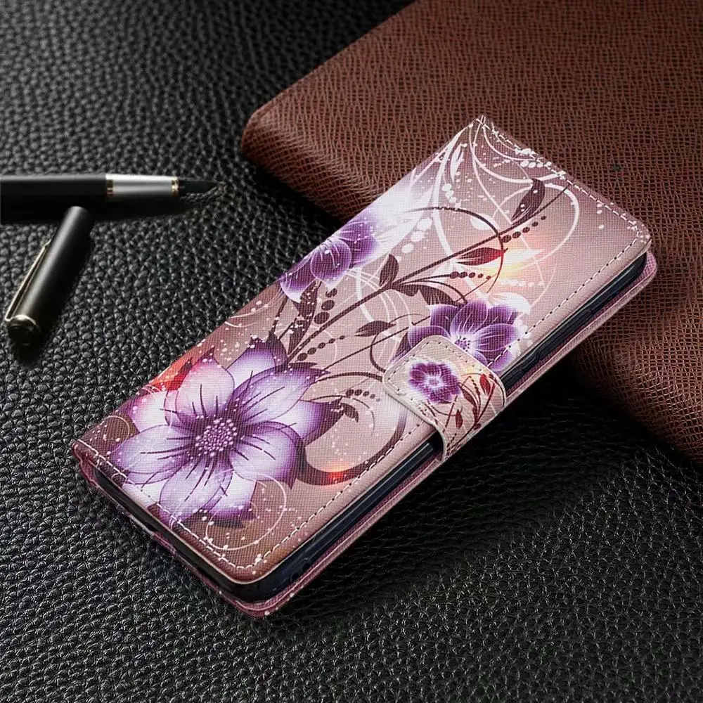 Кожаный чехол-бумажник с откидной крышкой для Samsung galaxy A10 A20E A30 A40 A50 A60 S10 S20 Plus чехол