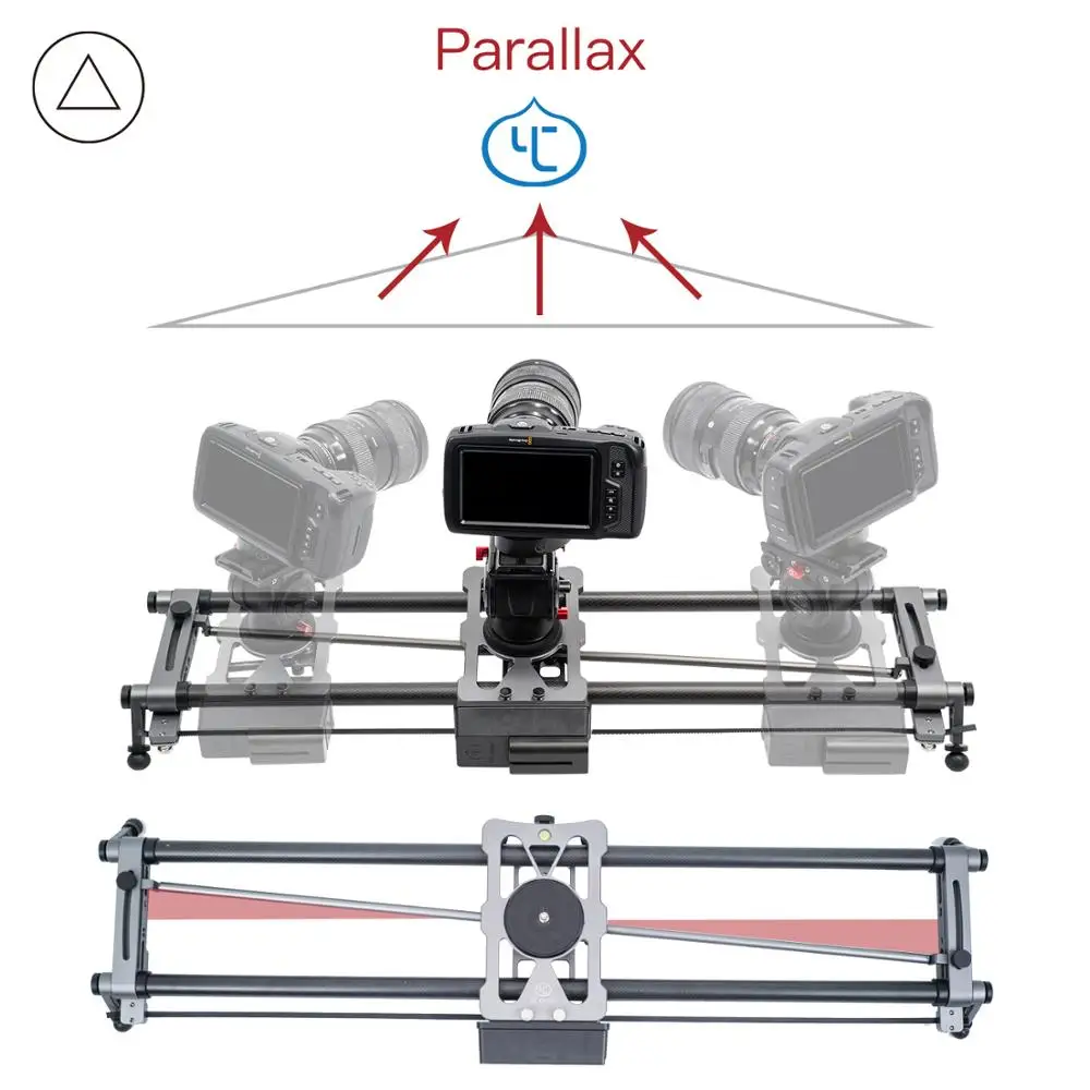 YC лук Алюминий механизированная камера слайдер приложение Bluetooth Управление
