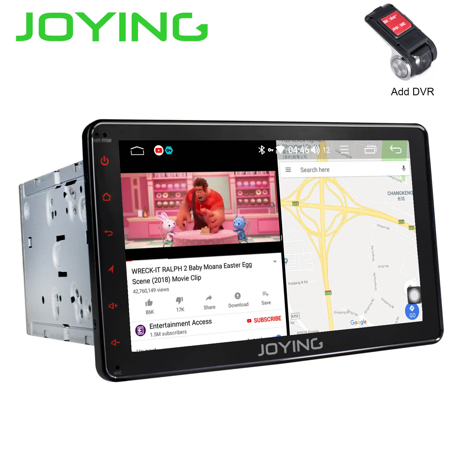 Add DVR " двойной 2 din головное устройство Восьмиядерный Универсальный Android 8,1 автомобильный Радио Стерео gps навигация Мультимедиа без DVD плеер встроенный DSP - Цвет: Add DVR