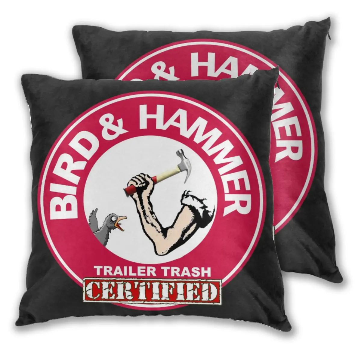 Чехол для подушки наволочка птица и молоток декоративная подушка домашний Декор