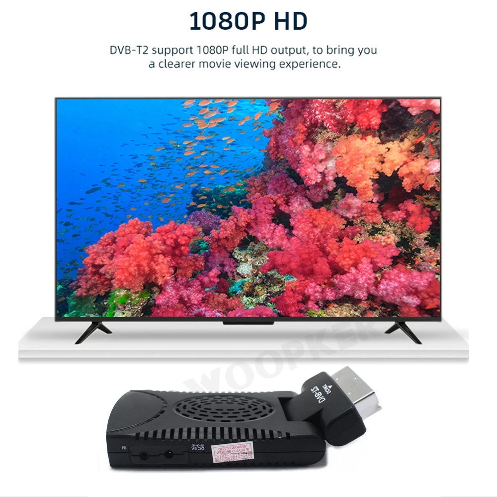 DVB T2 спутниковый цифровой ТВ приемник H.265/HEVC HD Декодер 10 бит для Италии Испании