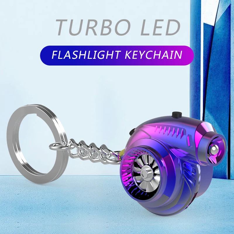 Забавный светодиодный фонарик металлический турбо вращающийся фонарь Открытый