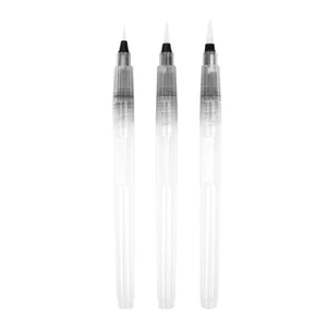 3 шт. Портативный воды Цвет кисть воды Цвет щетка мягкая кисть для начинающих живопись каллиграфия рисунок товары для рукоделия