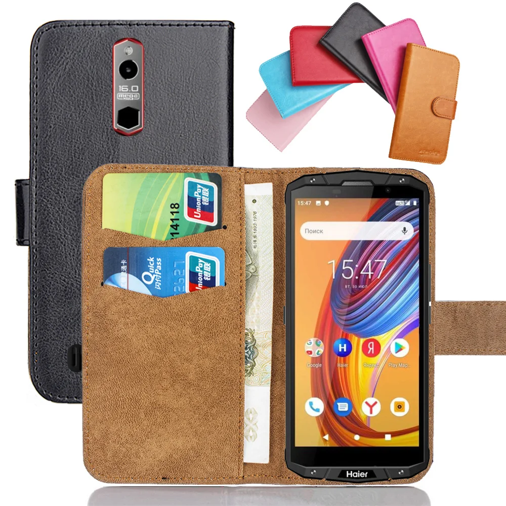 

Haier Alpha A4 Lite S5 Silk Elegance E9 E13 I6 I8 Infinity Titan T3 T5 Case Soft Leather Phone Cover Cases Credit Card Wallet