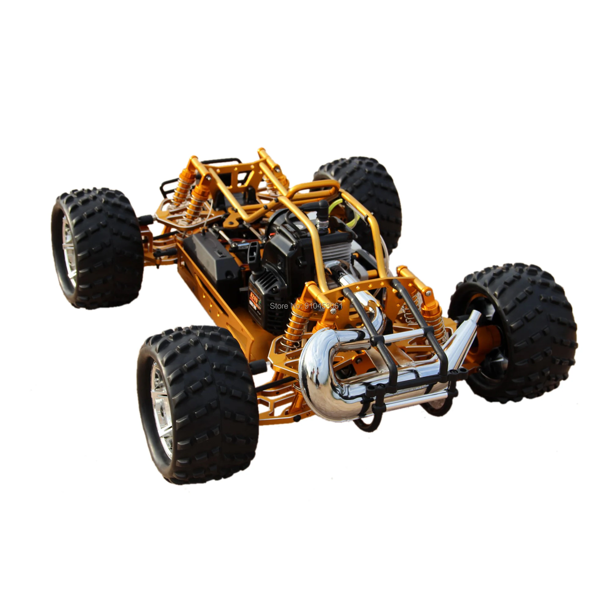 Грузовик SY-4WD 1:5 RC с двухтактным бензиновым двигателем 35 куб. См пультом