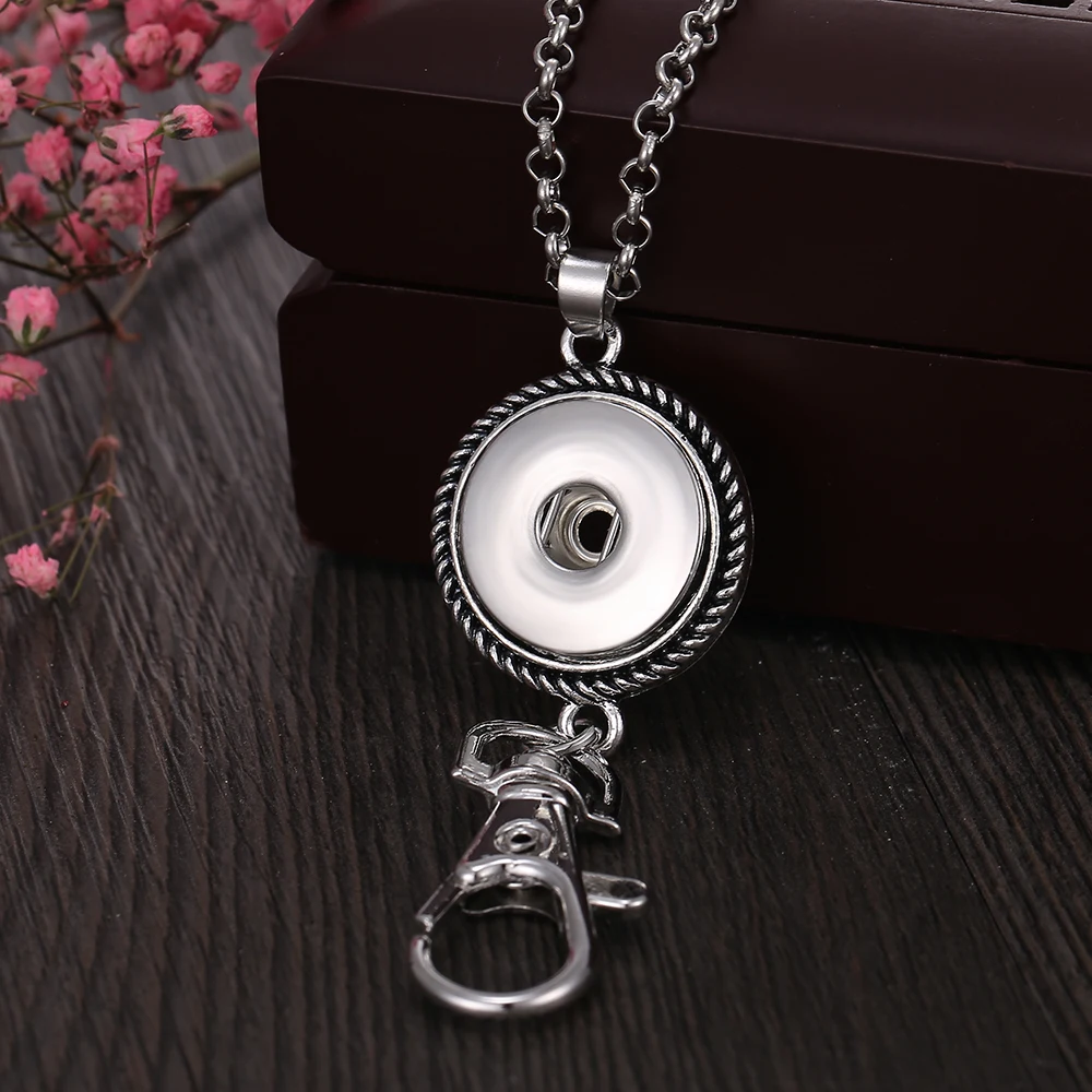 2019 новые ювелирные изделия винтажные круглые застежки подвеска ожерелье 18 мм