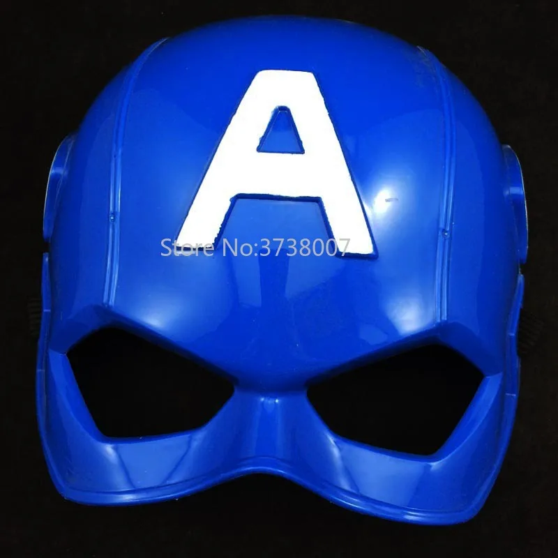 Новинка оптовая продажа маска Мстителей Капитан Америка Стивен на Хэллоуин ПВХ