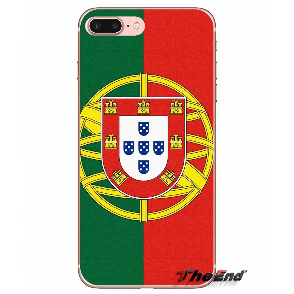 Для Apple IPhone X 4 4S 5 5S SE 5C 6 6s 7 8 плюс Plus португальский национальный флаг эмблема