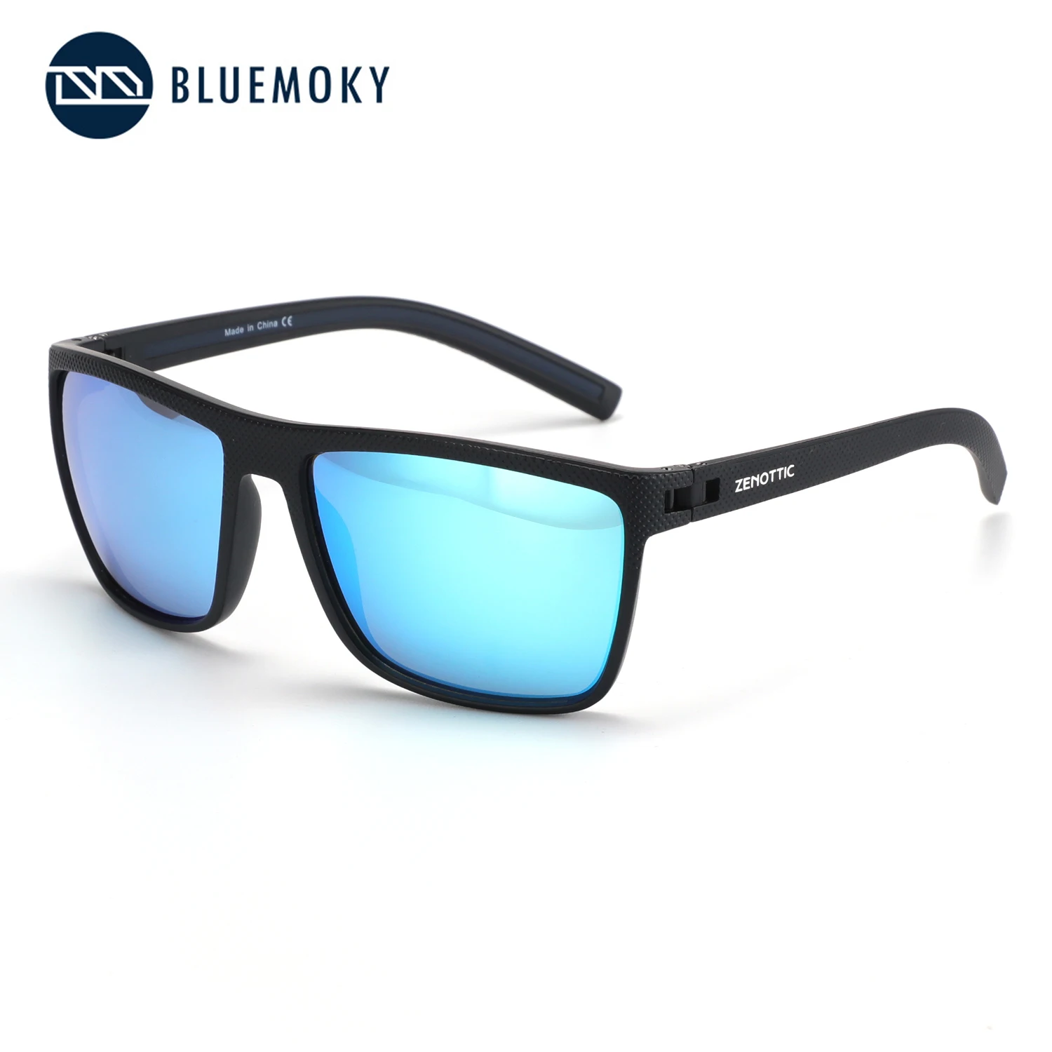 Мужские солнцезащитные очки BLUEMOKY, высокое качество,, поляризационные, Ретро стиль, TR90, большие, квадратные, негабаритные, солнцезащитные очки, большие, крутые, UV400, BT6204