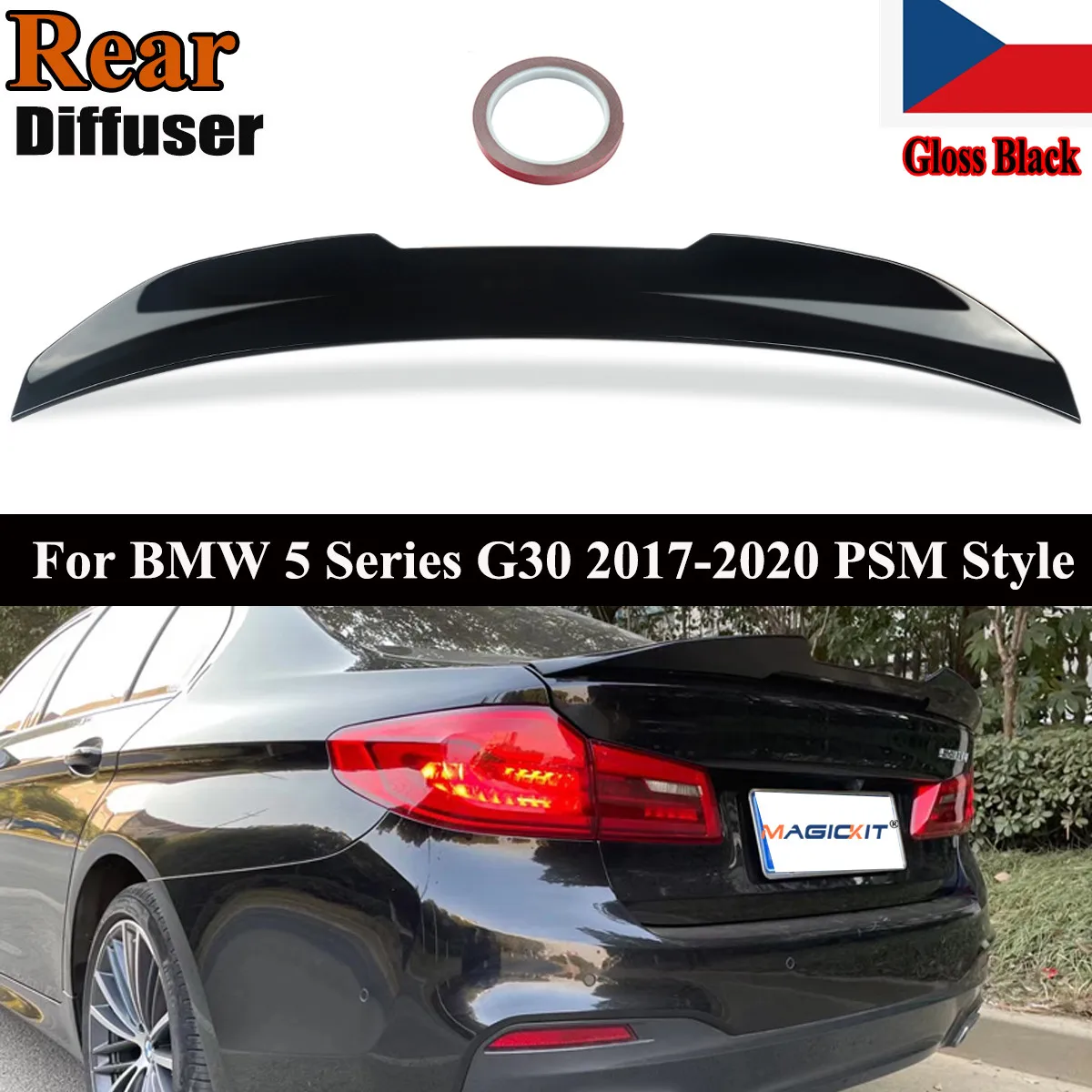 

Спойлер для багажника BMW 5 серии PSM STYLE G30 F90 M5 M