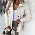 Женское шерстяное пальто с отложным воротником, повседневное, с поясом, с длинным рукавом, Осень-зима, 2021